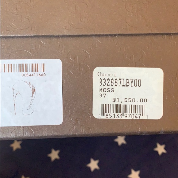 Gucci Python Booties 37 worn once - Picture 7 of 7